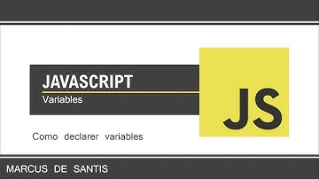 Javascript como declarar Variables