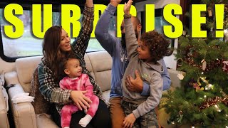 Operation Home for the Holidays | Surprising Family on Christmas | RV Family Travel