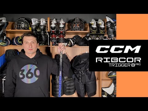 Видео: Клюшка CCM Ribcor Trigger 8 Pro: знакомимся с новинкой