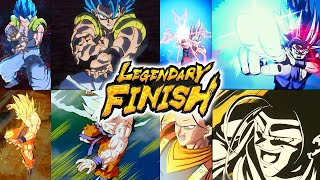 ALL LEGENDARY FINISHES References | Dragon Ball Legends