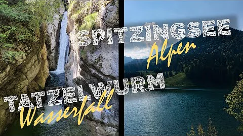 Tatzelwurm Wasserfälle & Spitzingsee • Bavarian Alps Waterfall & Lake