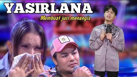 BIKIN SEMUA JURI MENANGIS! SHOLAWAT YASIRLANA SANGAT MERDU - Indonesian Got Talent