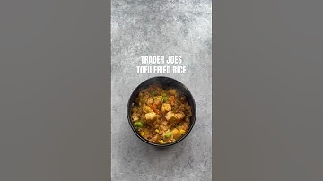 Tofu Fried Rice ft. Trader Joe’s #dinner #easyrecipe #healthy #lunch