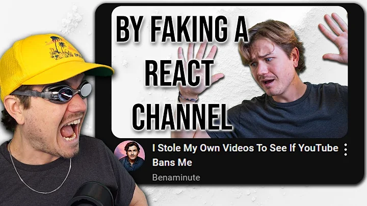 I Stole My Own Videos To See If YouTube Bans Me