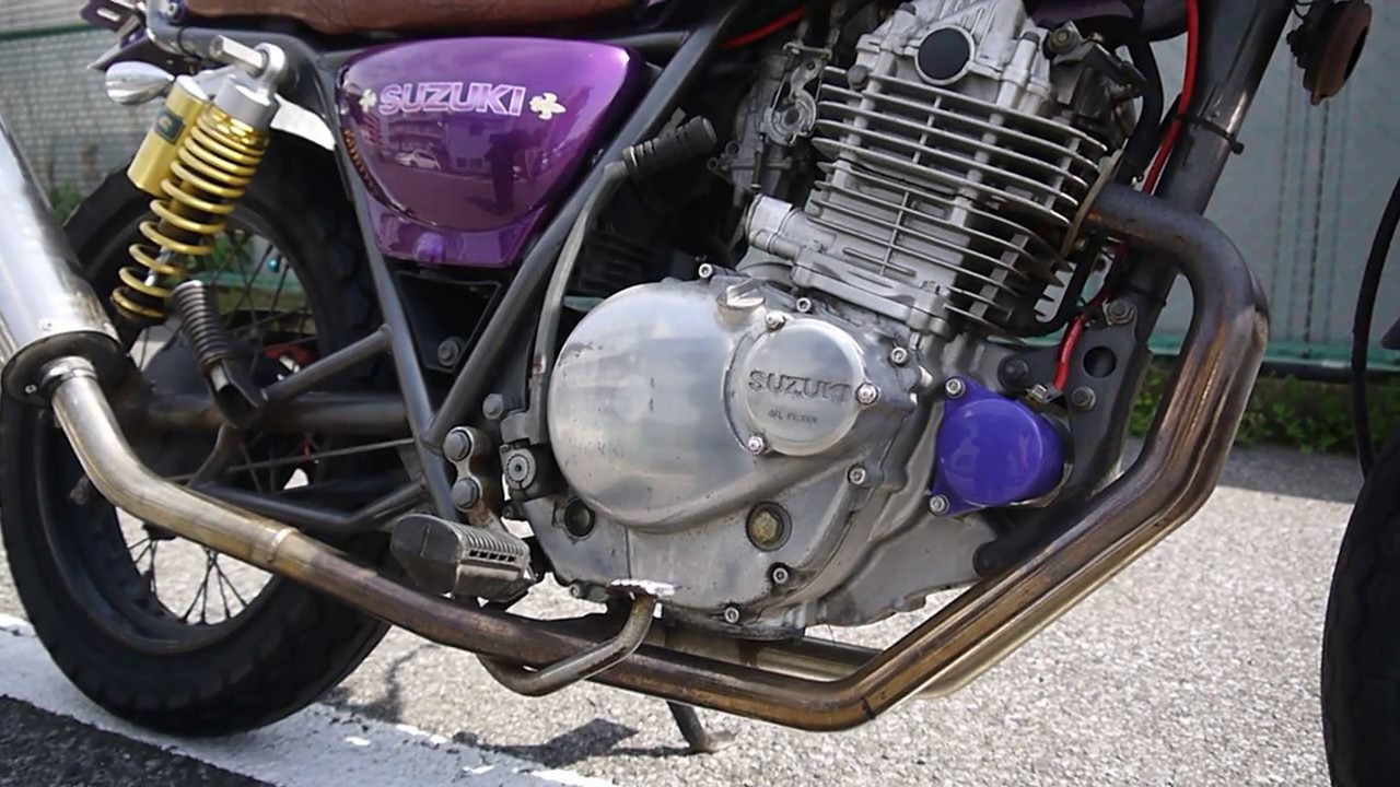 SUZUKI NJ47A グラストラッカー キックでクランキング - YouTube