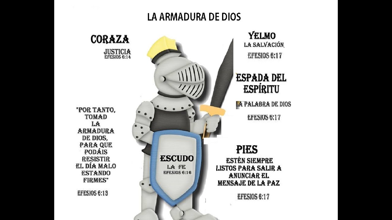 Mujer Con La Armadura De Dios