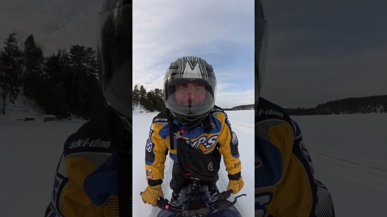 Snowmobile at the beautiful Muskoka! 