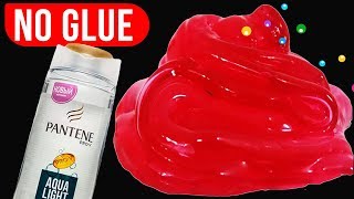 No Glue Clear Slime With Shampoo And Sugar How To Make