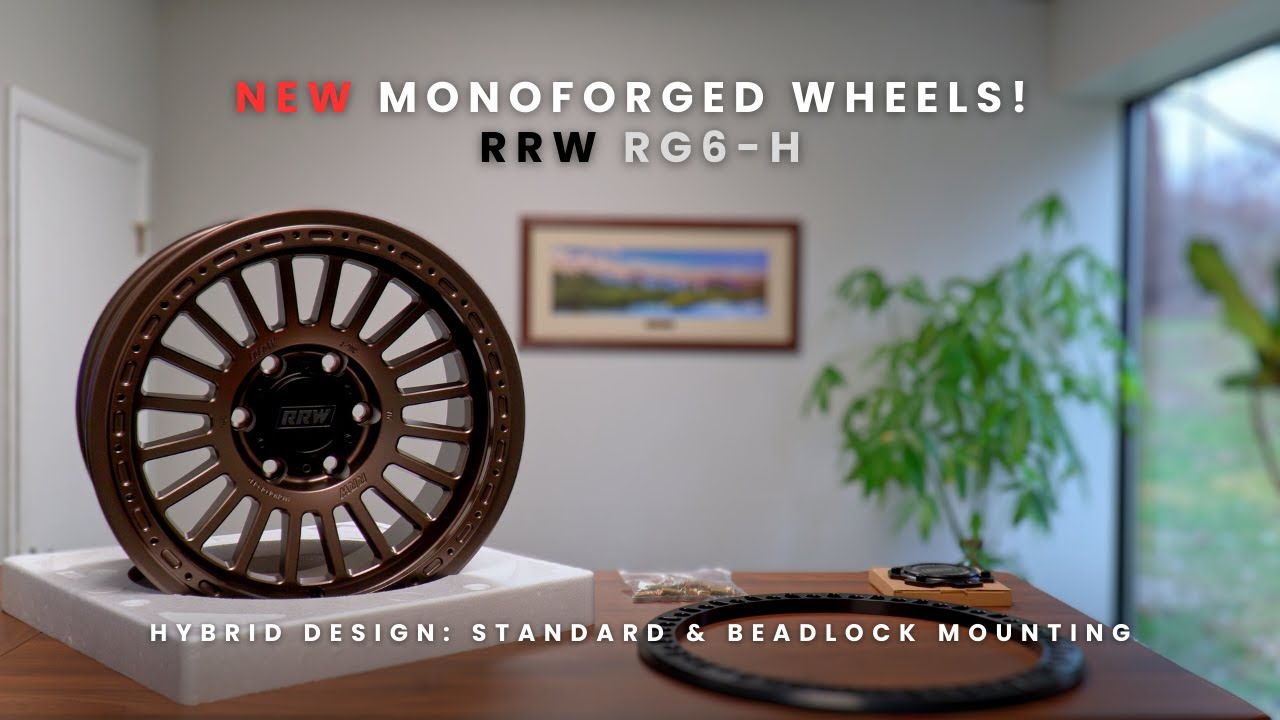New Wheels Revealed! RRW Monoforged RG6-H | Lightweight + Strong for Overlanding