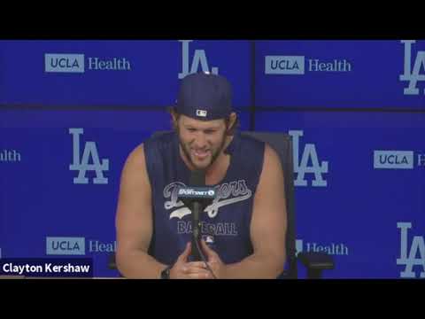 Dodgers interview: Clayton Kershaw hopeful for speedy  return from 'defeating' back injury