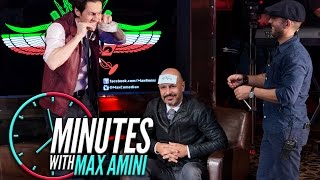 Minutes with Max Amini | Maz Jobrani Interview (Farsi)  بازی مکس با ماز جبرانی