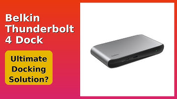 REVIEW (2025): Belkin Thunderbolt 4 Dock. Features.