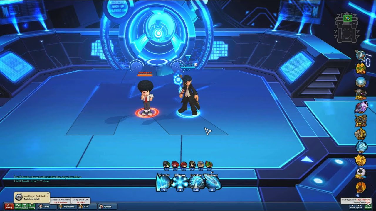 Lost Saga EU - Exorcist Test