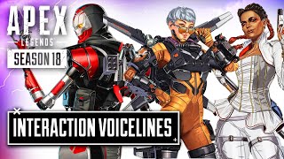 *NEW* REVENANT VALKYRIE and LOBA Interaction Voicelines   Apex Legends Harbingers Event