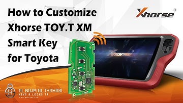 How To Customize Your Xhorse Toyota 4D 8A Universal Smart Key XSTO00GL XSTO00EN