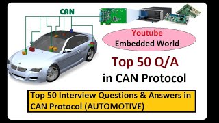 CAN Protocol | Top 50 Question & Answers in CAN Protocol | Embedded World