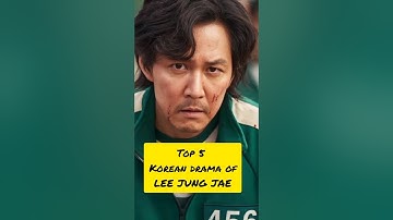 Top 5 Korean drama of LEE JUNG JAE #shorts #kdrama