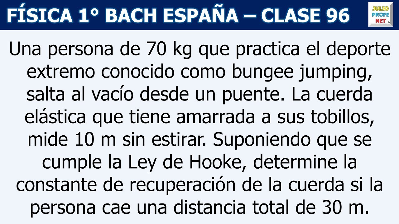 physical education 96. EFECTOS DE LAS FUERZAS Y LEY DE HOOKE (Ejercicio 1)