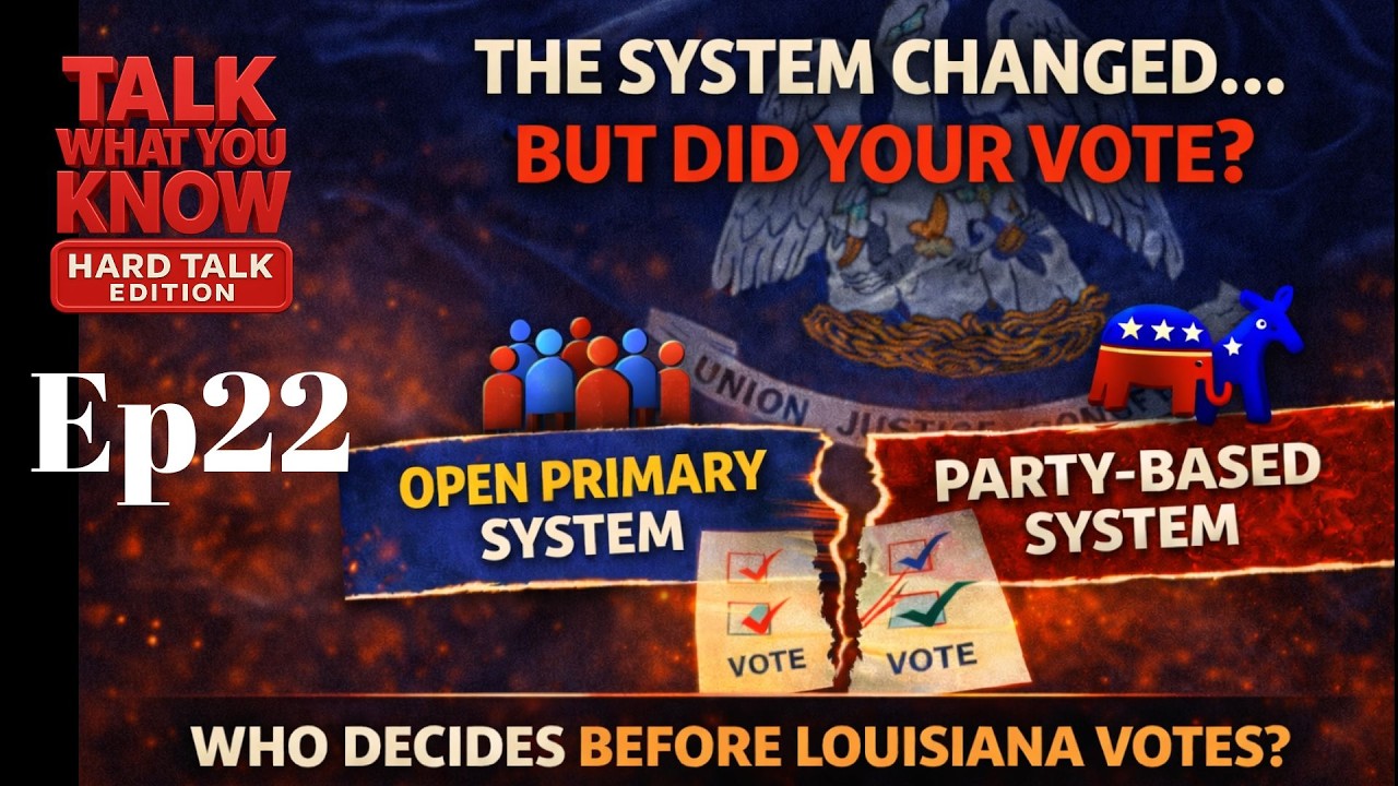 “The System Changed… But Did Your Vote?”- Talk What You Know Ep 22