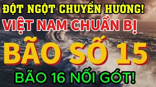 Khẩn Cấp Bão Số 15 Kammuri Lao Nhanh Vào Biển Đông? Bão 16 Sắp Ập Tới