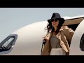Privee collection  landing in private jet right into your private estate