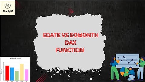EDATE VS EOMONTH DAX IN POWERBI