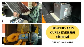 Güneş Panel Sistemi Anlatımı - DesturVAN ın enerji Kaynağı