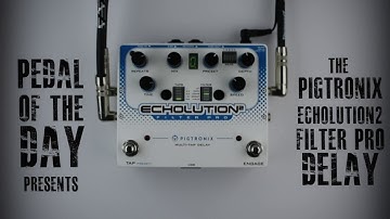 Pigtronix Echolution 2 Filter Pro Delay Echo