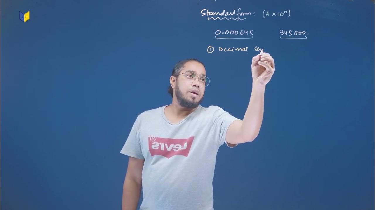 Introduction to Standard Form O Level Maths Concept & Explanation