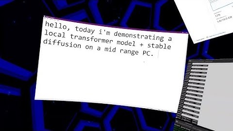 VR Demo of Stable Diffusion + stabilityai/stablelm-zephyr-3b on RTX 3070