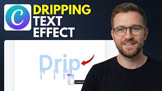 How to create dripping text effect in Canva (Step By Step 2026)