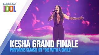 Keshas Stunning Die With A Smile Performance Grand Finale Australian Idol