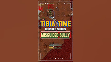 Tibia Time Boosted Series: Misguided Bully! #tibia #gaming #ayceadventure #shorts
