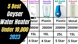 5 Best Geyser Under 10000 in India 2023 | 5 Best Water Heater Under 10000  in India - YouTube