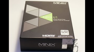 Minix Neo U1 & Neo A2 Lite Unboxing