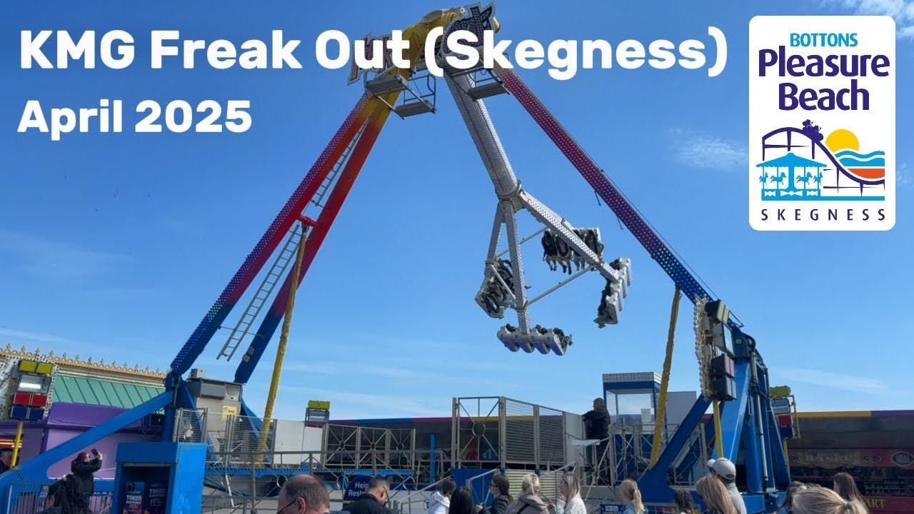 KMG Freak Out FunFair Ride @ Skegness Bottons Pleasure Beach 