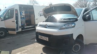 citroën dispatch 1.6 flashing adblue service light. thermal ageing of the denox catalytic converter