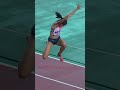 三段跳トップレベルの跳躍 #陸上女子