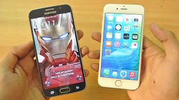 iPhone 6 iOS 9 Beta 1 vs Samsung Galaxy S6 - Which is Faster?