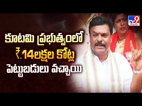 కూటమి ప్రభుత్వంలో ₹.14లక్షల కోట్ల పెట్టుబడులు వచ్చాయి : AP BJP Madhav - TV9 - TV9