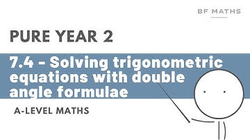 A-Level Maths | Pure Year 2 | 7.4 - Solving trig equations with compound angle formulae | Edexcel