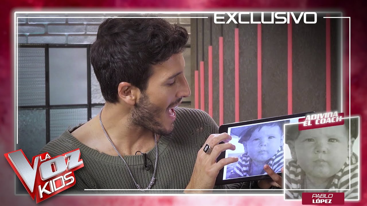 Los coaches alucinan con sus fotos de niños | Exclusivo | La Voz Kids 2022