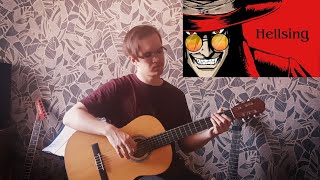 Hellsing - Inu No Kuso cover (flute + guitar + bass)