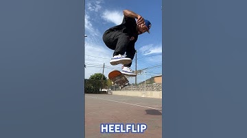 HEELFLIP - VISUAL TRICK TIP #skate #tricktip #heelflip