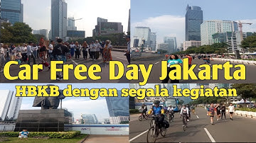 CAR FREE DAY JAKARTA,, Ada pagelaran Seni ⁉️ CFD=HBKB ( hari bebas kendaraan bermotor)