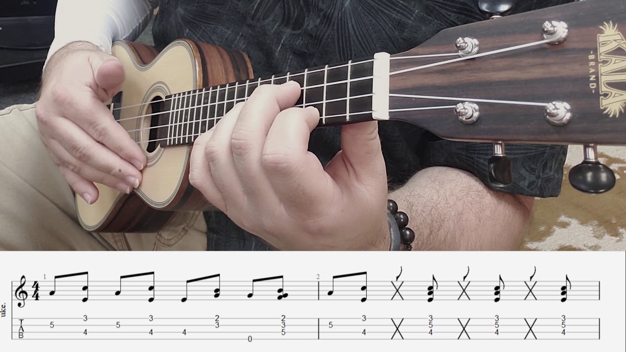 Ukulele Learn how to play Ain't No Sunshine (tutorial with tabs