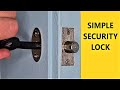 How to install security bolt
