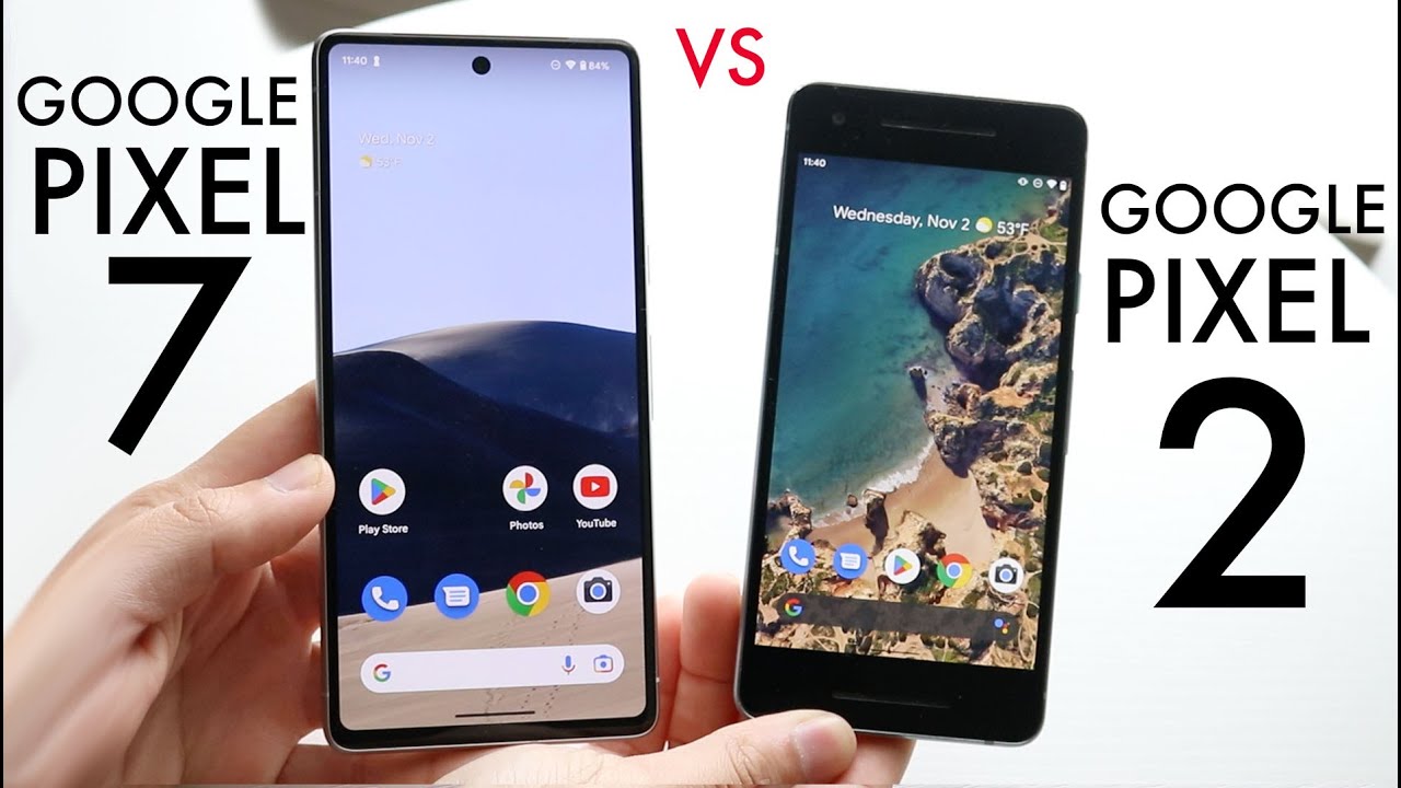 Google Pixel 7 Vs Google Pixel 2! (Comparison) (Review) 