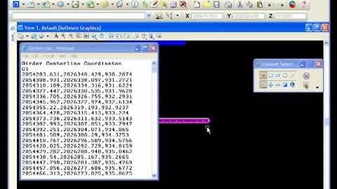 MicroStation Tutorial: Using MicroStation Script Files
