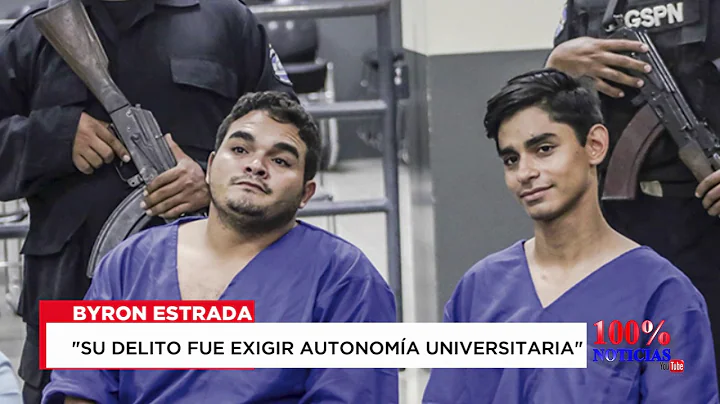 Byron Estrada su delito fue exigir Autonoma Univer...